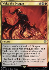 Wake the Dragon 1 - The Lord of the Rings Commander Decks