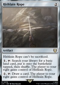 Hithlain Rope 1 - The Lord of the Rings Commander Decks