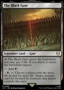 The Black Gate 1 - The Lord of the Rings Commander Decks