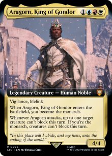 Aragorn, King of Gondor - The Lord of the Rings Commander Decks