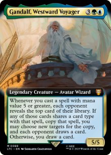 Gandalf, Westward Voyager - The Lord of the Rings Commander Decks