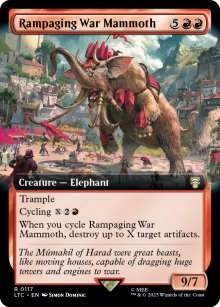 Rampaging War Mammoth 2 - The Lord of the Rings Commander Decks
