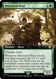 Motivated Pony - The Lord of the Rings Commander Decks