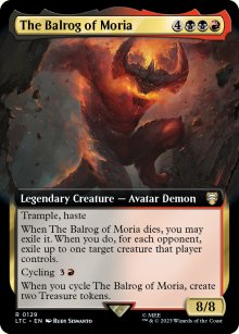 The Balrog of Moria 2 - The Lord of the Rings Commander Decks
