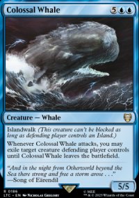 Colossal Whale - The Lord of the Rings Commander Decks