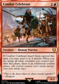 Combat Celebrant - The Lord of the Rings Commander Decks