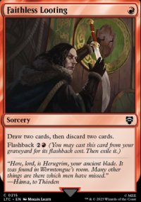 Faithless Looting - The Lord of the Rings Commander Decks