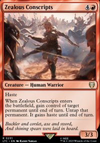 Zealous Conscripts - The Lord of the Rings Commander Decks