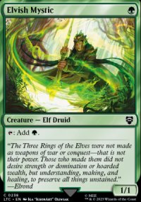Elvish Mystic - The Lord of the Rings Commander Decks