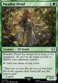 Paradise Druid - The Lord of the Rings Commander Decks