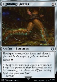 Lightning Greaves - The Lord of the Rings Commander Decks