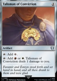 Talisman of Conviction - The Lord of the Rings Commander Decks