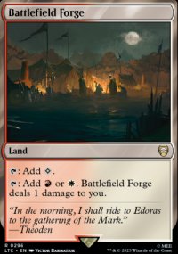 Battlefield Forge - The Lord of the Rings Commander Decks