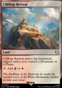 Clifftop Retreat - The Lord of the Rings Commander Decks