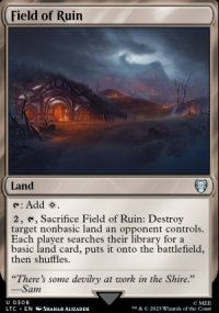 Field of Ruin - The Lord of the Rings Commander Decks
