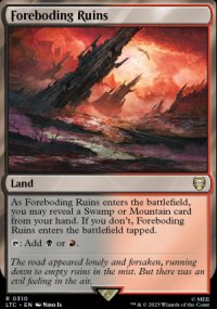 Foreboding Ruins - The Lord of the Rings Commander Decks