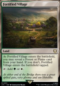 Fortified Village - The Lord of the Rings Commander Decks