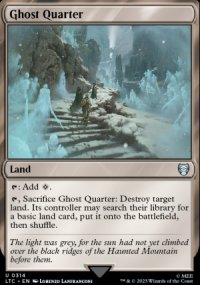 Ghost Quarter - The Lord of the Rings Commander Decks