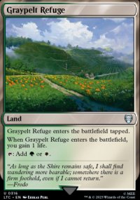Graypelt Refuge - The Lord of the Rings Commander Decks