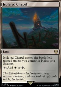 Isolated Chapel - The Lord of the Rings Commander Decks