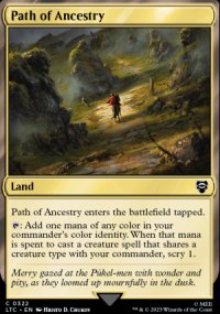 Path of Ancestry - The Lord of the Rings Commander Decks