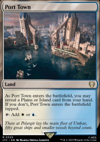 Port Town - The Lord of the Rings Commander Decks