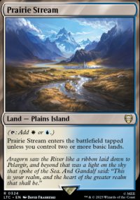 Prairie Stream - The Lord of the Rings Commander Decks