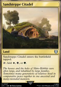 Sandsteppe Citadel - The Lord of the Rings Commander Decks