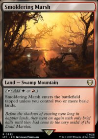 Smoldering Marsh - The Lord of the Rings Commander Decks