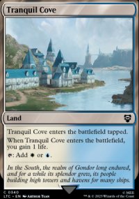 Tranquil Cove - The Lord of the Rings Commander Decks