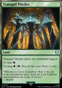 Tranquil Thicket - The Lord of the Rings Commander Decks