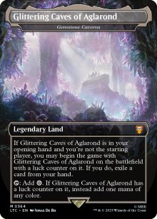 Gemstone Caverns 1 - The Lord of the Rings Commander Decks