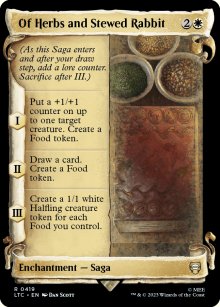 Of Herbs and Stewed Rabbit - The Lord of the Rings Commander Decks