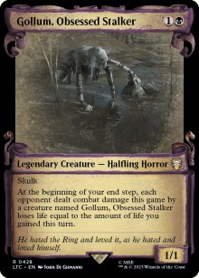 Gollum, Obsessed Stalker - The Lord of the Rings Commander Decks