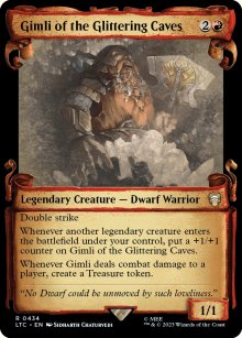 Gimli of the Glittering Caves 3 - The Lord of the Rings Commander Decks