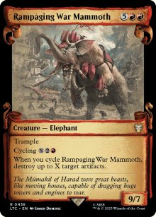 Rampaging War Mammoth 3 - The Lord of the Rings Commander Decks