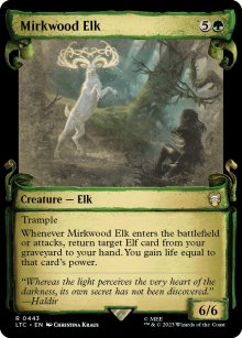 Mirkwood Elk - The Lord of the Rings Commander Decks