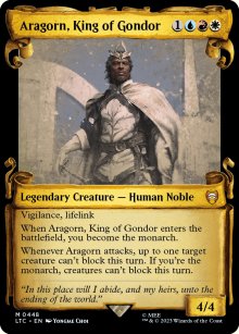 Aragorn, King of Gondor 3 - The Lord of the Rings Commander Decks