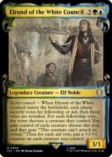 Elrond of the White Council 3 - The Lord of the Rings Commander Decks