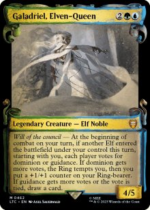 Galadriel, Elven-Queen 4 - The Lord of the Rings Commander Decks