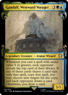 Gandalf, Westward Voyager - The Lord of the Rings Commander Decks