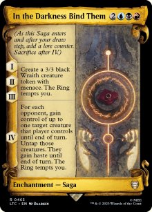 In the Darkness Bind Them - The Lord of the Rings Commander Decks