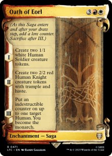 Oath of Eorl - The Lord of the Rings Commander Decks