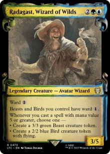 Radagast, Wizard of Wilds - The Lord of the Rings Commander Decks