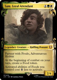 Sam, Loyal Attendant 3 - The Lord of the Rings Commander Decks