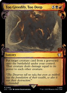 Too Greedily, Too Deep 3 - The Lord of the Rings Commander Decks