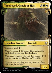 Treebeard, Gracious Host 3 - The Lord of the Rings Commander Decks