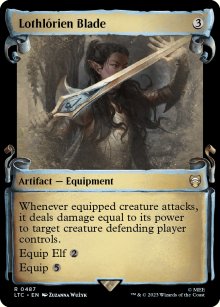 Lothlrien Blade 3 - The Lord of the Rings Commander Decks