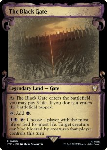 The Black Gate - The Lord of the Rings Commander Decks