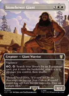 Stonehewer Giant - The Lord of the Rings Commander Decks